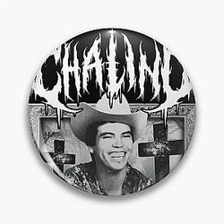 Chalino Sanchez Dark Metal Design Pin