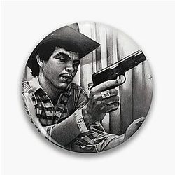 Chalino Sanchez the pin was removed so that one remains