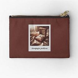 Champagne problems Zipper Pouch