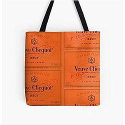 Champagne Problems All Over Print Tote Bag