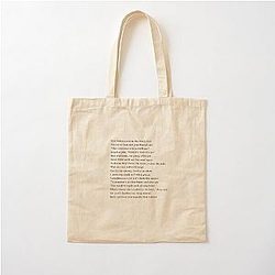 Champagne Problems Bridge - Taylor Swift Cotton Tote Bag