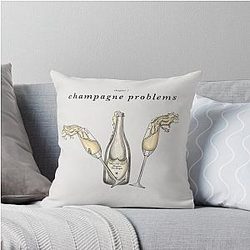 Champagne problems Taylor swift Throw Pillow