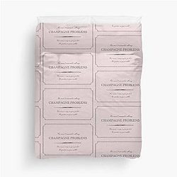 champagne problems Taylor Swift Duvet Cover