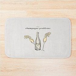 Champagne Problems Taylor Swift Bath Mat