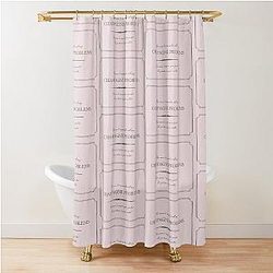 Champagne Problems Taylor Swift Shower Curtain