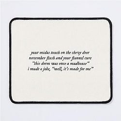 Champagne Problems Folklore Edition Mouse Pad