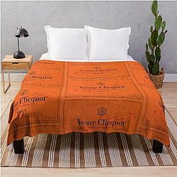 Champagne Problems Throw Blanket