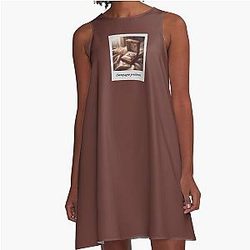 Champagne Problems A-Line Dress