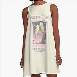 Champagne problems A-Line Dress