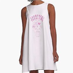 Champagne problems Taylor Swift A Line Dress