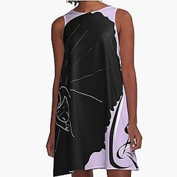 Singing Champagne Problems On The Staircase A Line Dress