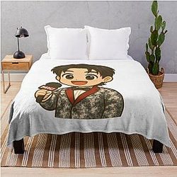 Changbin Stray Kids Throw Blanket