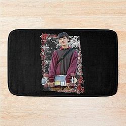 Seo Changbin Stray Kids Korean Kpop Floral Design Bath Mat