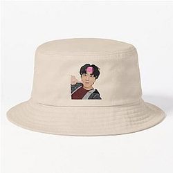Stray Kids' Changbin pokes cheek with Bucket Hat