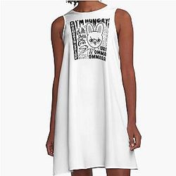Print Changbin Stray Kids A-Line Dress