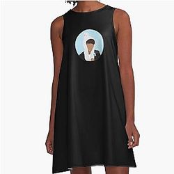 Changbin - Da Da A-Line Dress