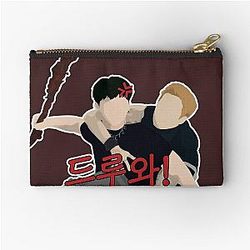 Changbin being himself in Stray Kids No Easy Thunderous Trailer Zipper Pouch