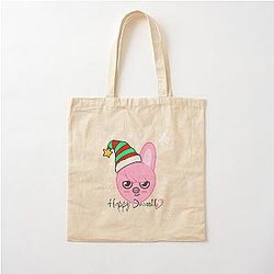 Stray Kids Changbin Christmas Cotton Tote Bag
