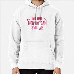 No One Can Stop Me Changbin Meme Pink Pullover Hoodie