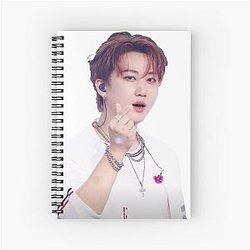Tiny Heart Changbin Spiral Notebook