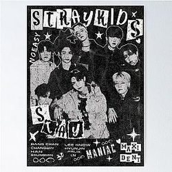 Stray Kids 5-Star comeback poster k-pop boy group Bang Chan Lee Know Changbin Hyan Jin Han Felix Seungmin Jeongin