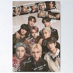 Stray Kids 5 Star comeback poster Kpop boy group Bang Chan Lee Know Changbin Han Felix Seungmin Jeongin