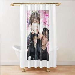 Changbin Collage Design Shower Curtain