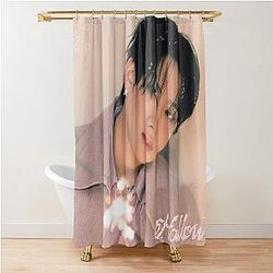 Stray Kids HOLLOW Changbin album cover Shower Curtain