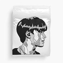 Changbin lineshaded duvet cover