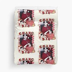 Changbin Stray Kids Duvet Cover