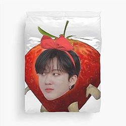 Changbin strawberry Duvet Cover