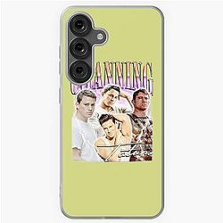 Channing Tatum Retro Collage By Merch Limited Edition Perfect Gift For You And Friends Samsung Galaxy Soft Case