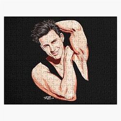 Channing Tatum - An Illustration by Paul Cemmick Jigsaw Puzzle