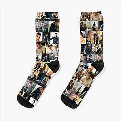Channing Tatum Photo Collage Socks