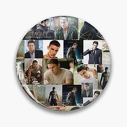Channing Tatum Photo Collage Pin