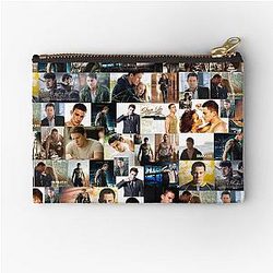 Channing Tatum Seamless Photo Collage Zipper Pouch