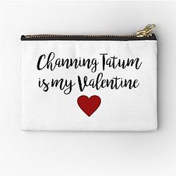 Channing Tatum is My Valentine Zipper Pouch