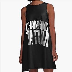 Channing Tatum A Line Dress