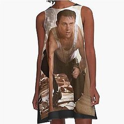 Channing Tatoon A-Line Dress
