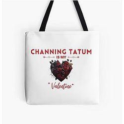 Channing Tatum is My Valentine All Over Print Tote Bag