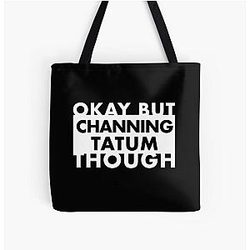 Channing Tatum All Over Print Tote Bag