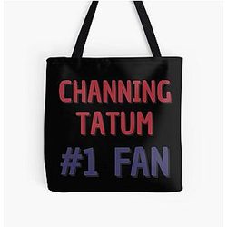 Channing Tatum Fan All Over Print Tote Bag