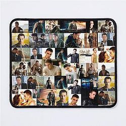 Channing Tatum Photo Collage Mouse Pad