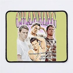 Channing Tatum Retro Collage By Merch Limited Edition Perfect Gift You Friends Mouse Pad