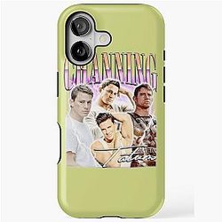 Channing Tatum Retro Collage by Merch Limited Edition Perfect Gift For You and Friends iPhone Tough Case