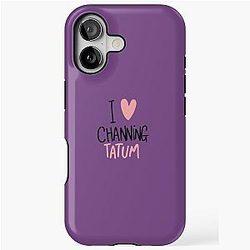 I Love Channing Tatum iPhone Tough Case
