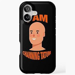 Channing Tatum Bald Shaved Head iPhone Tough Case