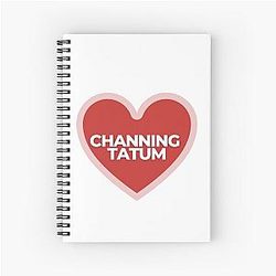 I Heart Channing Tatum Notebook