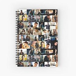Channing Tatum Photo Collage Notebook