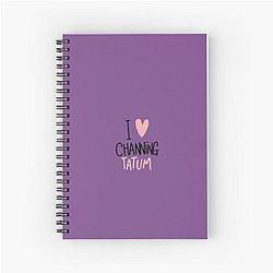 I Love Channing Tatum Notebook